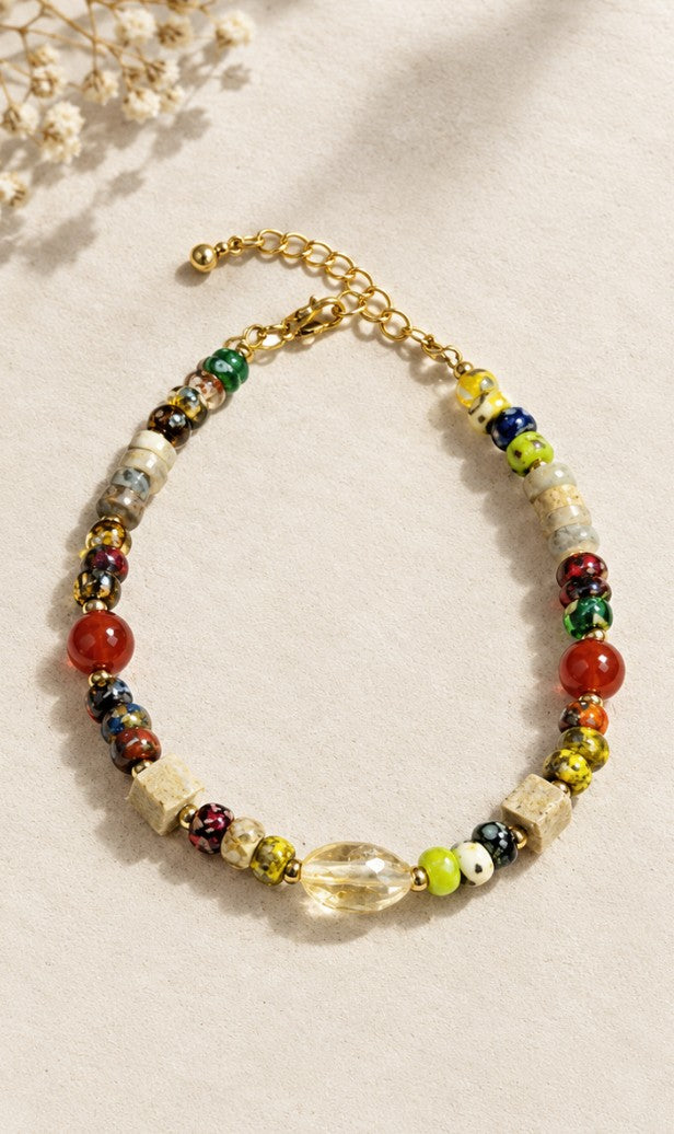 Pulsera de piedra natural Ojo de Tigre