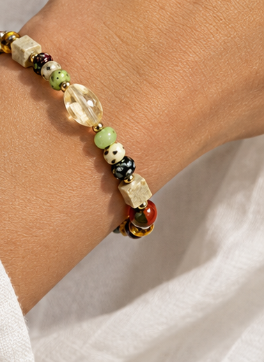 Pulsera de piedra natural Ojo de Tigre